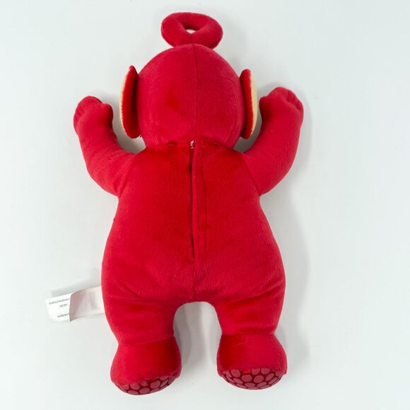 Vintage 2004 Play Along TELETUBBIES Tubby Talk & Learn 13" Po Red Plush Tested - Picture 11 of 13